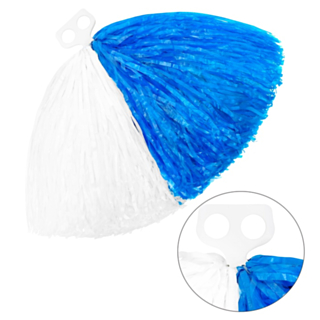 Cheerleader Pom Pom Sininen/Valkoinen