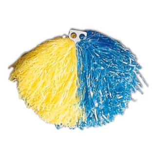 Pompom Keltainen/Sininen