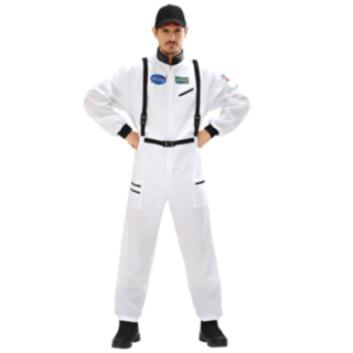 Valkoinen astronauttiasu
