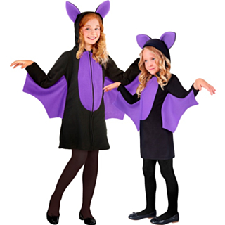 Lasten Lepakkoasu Violetti