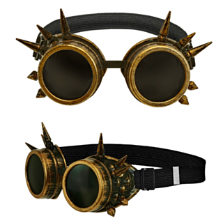 Steampunk Lasit Antiikkikulta