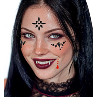 Vampyyri Kasvokorut Musta