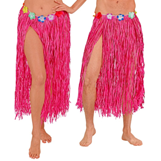 Hula Pitkä Olkihame Pinkki