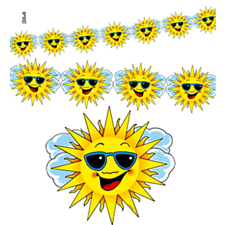 Aurinko Aurinkolaseilla Koristenauha