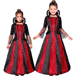 Vampyyri prinsessa Lasten naamiaisasu Punainen/Musta