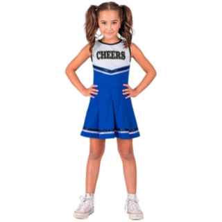College Cheerleader Lastenasu Sininen