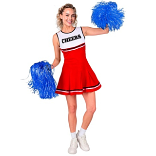 Amerikkalainen Cheerleader Asu Punainen