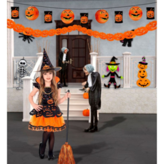 Halloween-kurpitsakoristesetti
