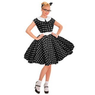 50's Diner Mekkoasu Musta