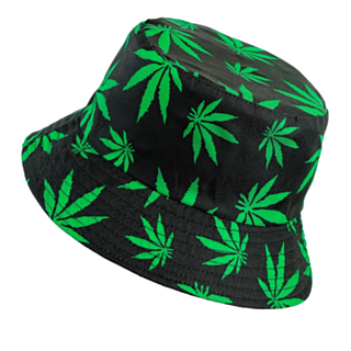 Weed Kalastajanhattu Musta/Vihreä