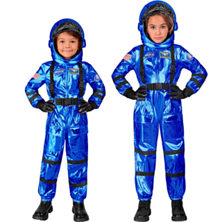 Astronautti Lasten Naamiaisasu Sininen