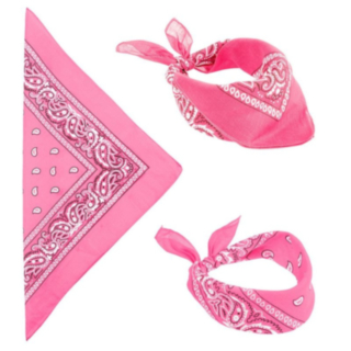 Pinkki bandana