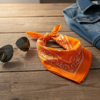 Oranssi bandana