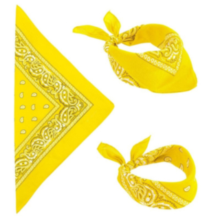 Keltainen bandana