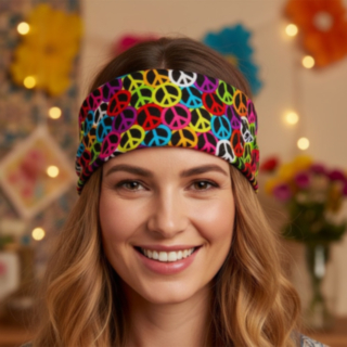 Peace Puuvillabandana