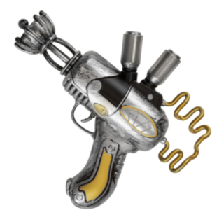 Steampunk Ray Gun Pistooli