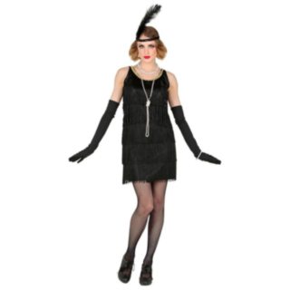 Flapper Mekko Musta