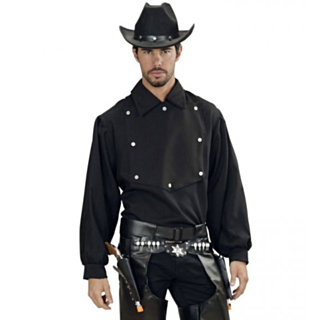 Musta cowboy-paita
