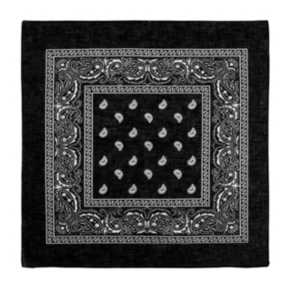 Klassinen Bandana Musta