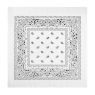 Klassinen Bandana Valkoinen