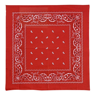 Punainen Cowboyn bandana-huivi