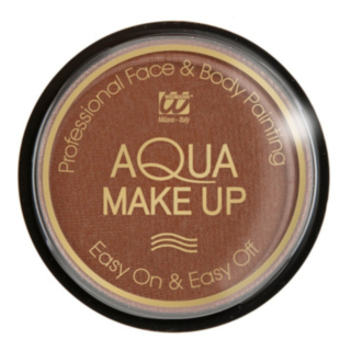 Aqua Makeup Ruskea