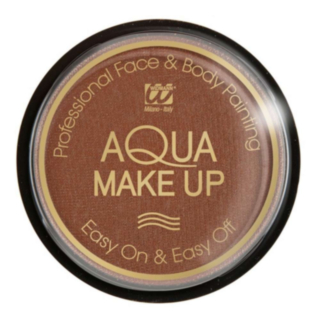 Aqua Makeup Ruskea