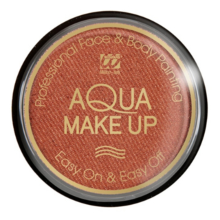 Metallinhohtoinen Aqua Makeup Pronssi