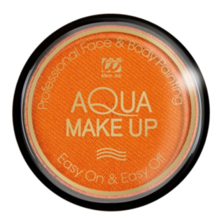 Metallinhohtoinen Aqua Makeup Oranssi