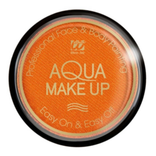 Metallinhohtoinen Aqua Makeup Oranssi