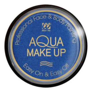 Metallinhohtoinen Aqua Makeup Sininen
