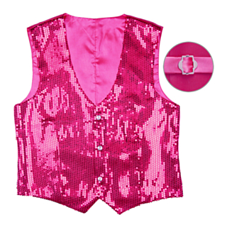 Paljettiliivi Pinkki