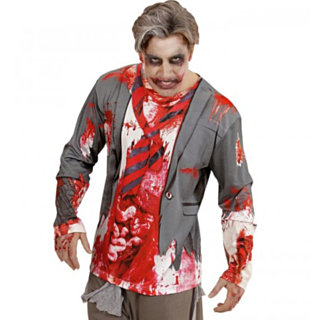 Miesten Pitk&auml;hihainen Zombipaita