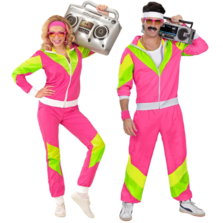 80-Luvun Pinkki Verryttelyasu