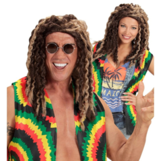 Reggae Peruukki Ruskea