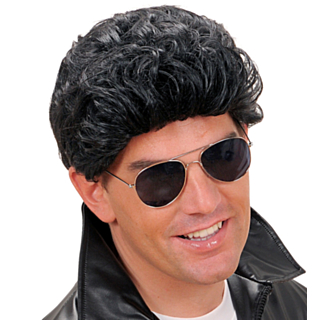 Grease Peruukki Musta