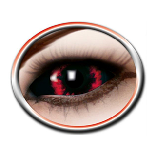 Sclera-piilolinssit Punainen demoni, 6 kk