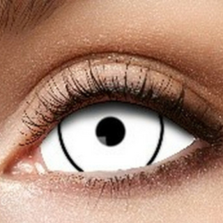 Ghost Sclera Piilolinssit Valkoinen