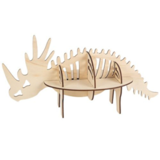 Puinen Dinosaurus Esittelyteline