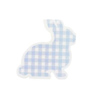 Kaniiniservietit Vaaleansininen/Valkoinen Ruudullinen