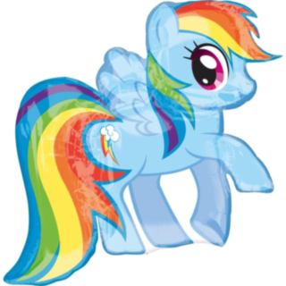 My Little Pony® Rainbow Dash Foliopallo