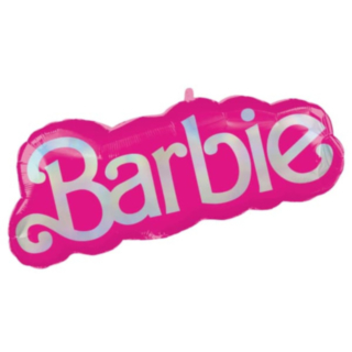 Barbie® Logo Folioilmapallo Pinkki
