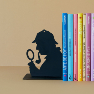 Sherlock Holmes® kirjatuki musta