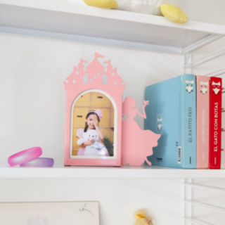 Prinsessa valokuvakehys vaaleanpunainen