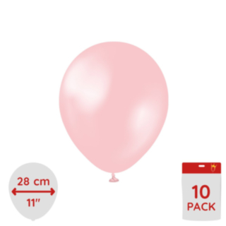 Latexballoner Perlemor Pink