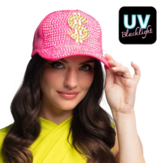 Lippis Dollar Neonpinkki