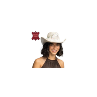 Cowboy-hattu Krystal beige