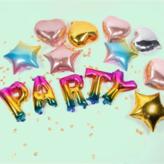 Party Foliopallot Sateenkaari