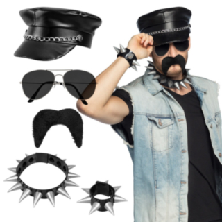 Rocker Asustesetti Musta