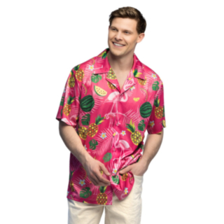 Kesä Flamingo Paita Pinkki